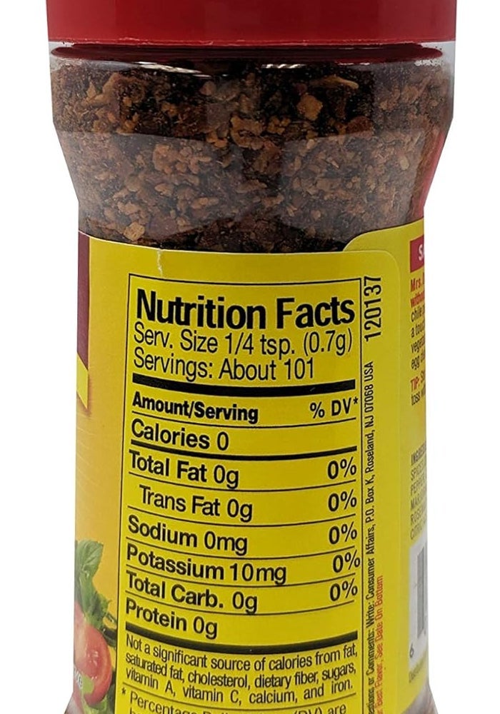 JERVAMNI Mrs. Dash Extra Spicy Seasoning Blend - Pack of 2 - Image 2
